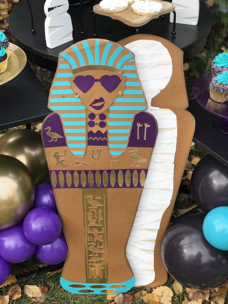 EGYPTIAN MUMMY THEMED 2D CUTOUT ADD-ON